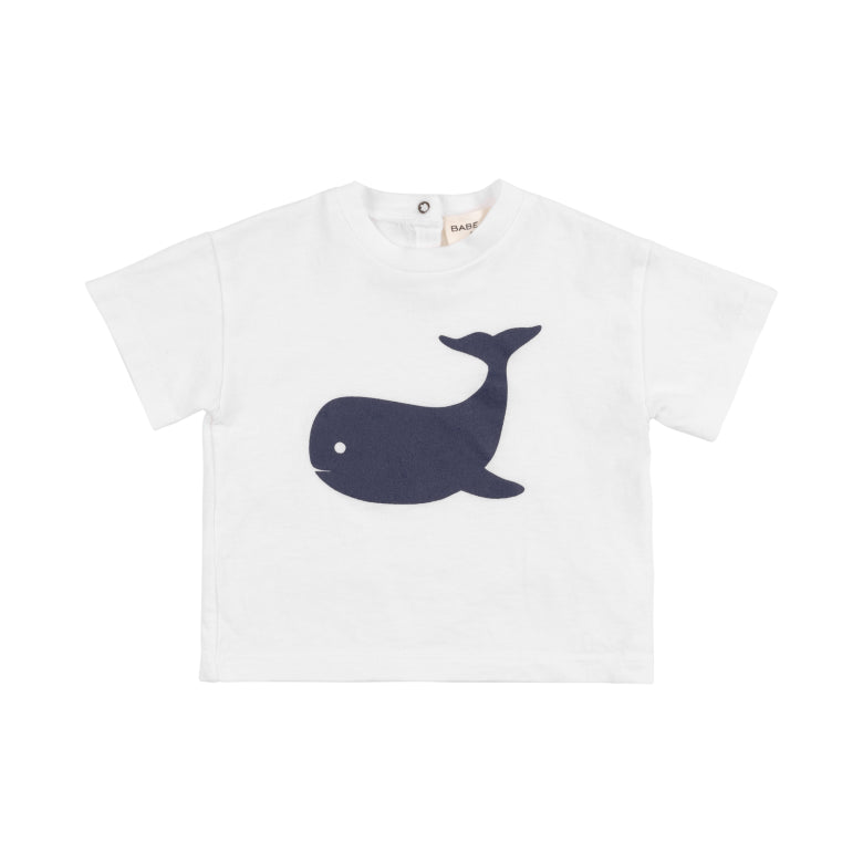 T-SHIRT BABE & TESS Bianco