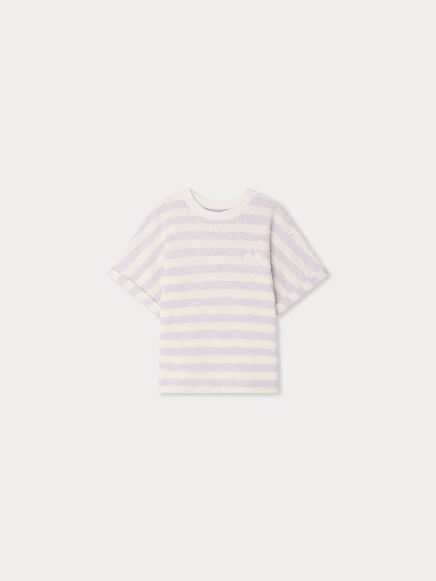 T-SHIRT BONPOINT RA LILAS