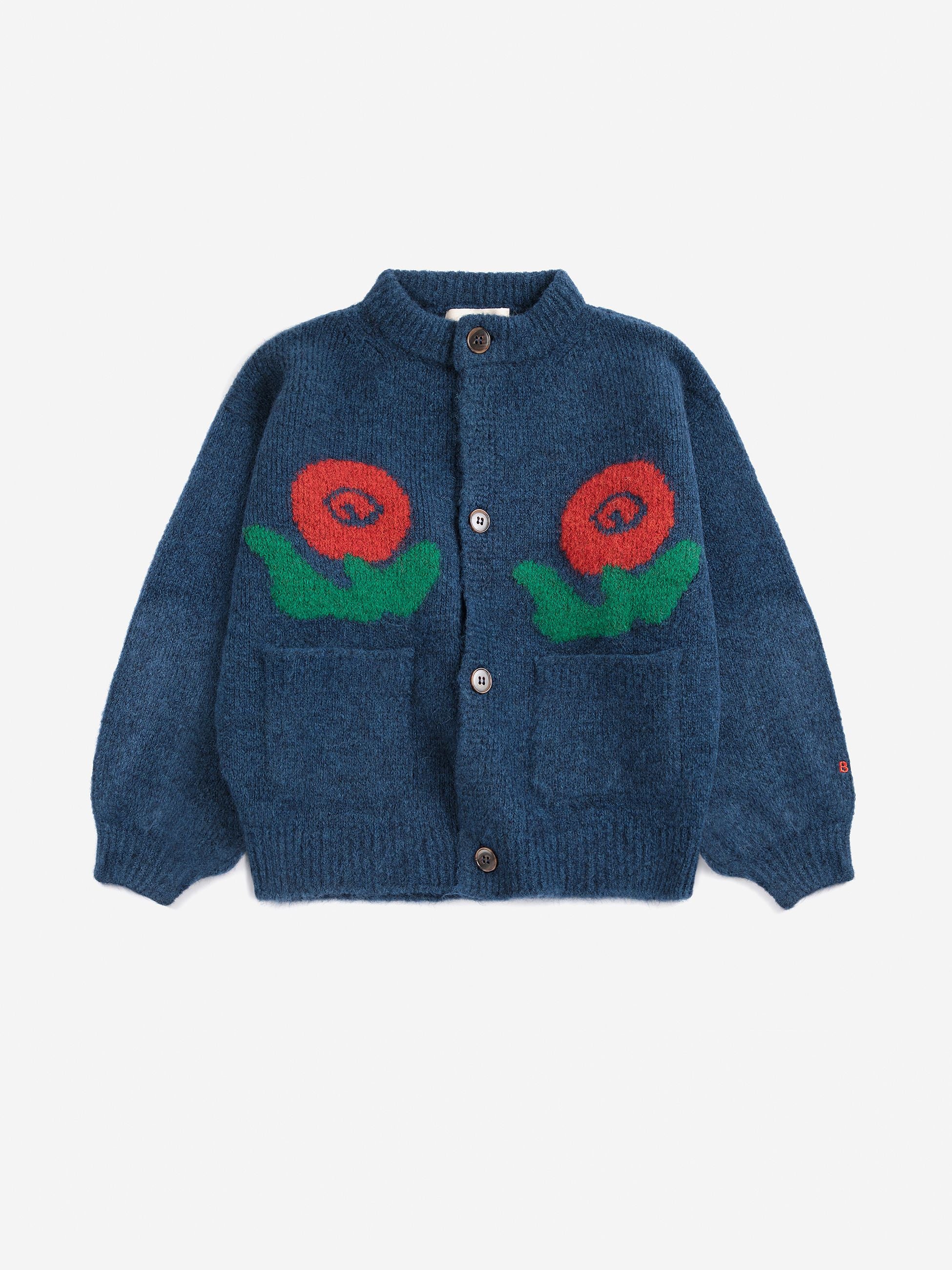 CARDIGAN BOBO CHOSES Midnight blue