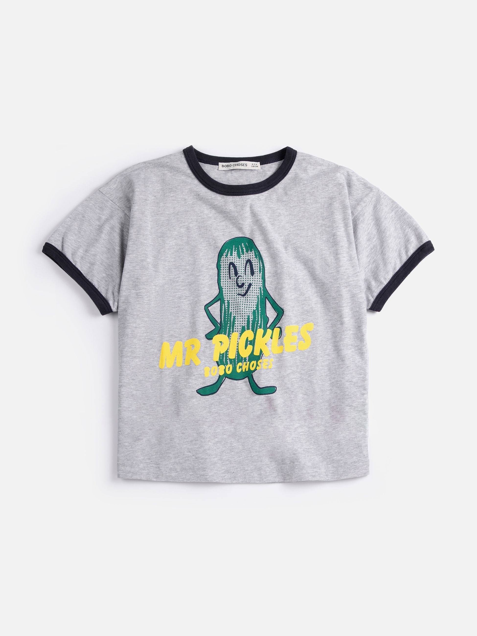 T-SHIRT BOBO CHOSES Grigio