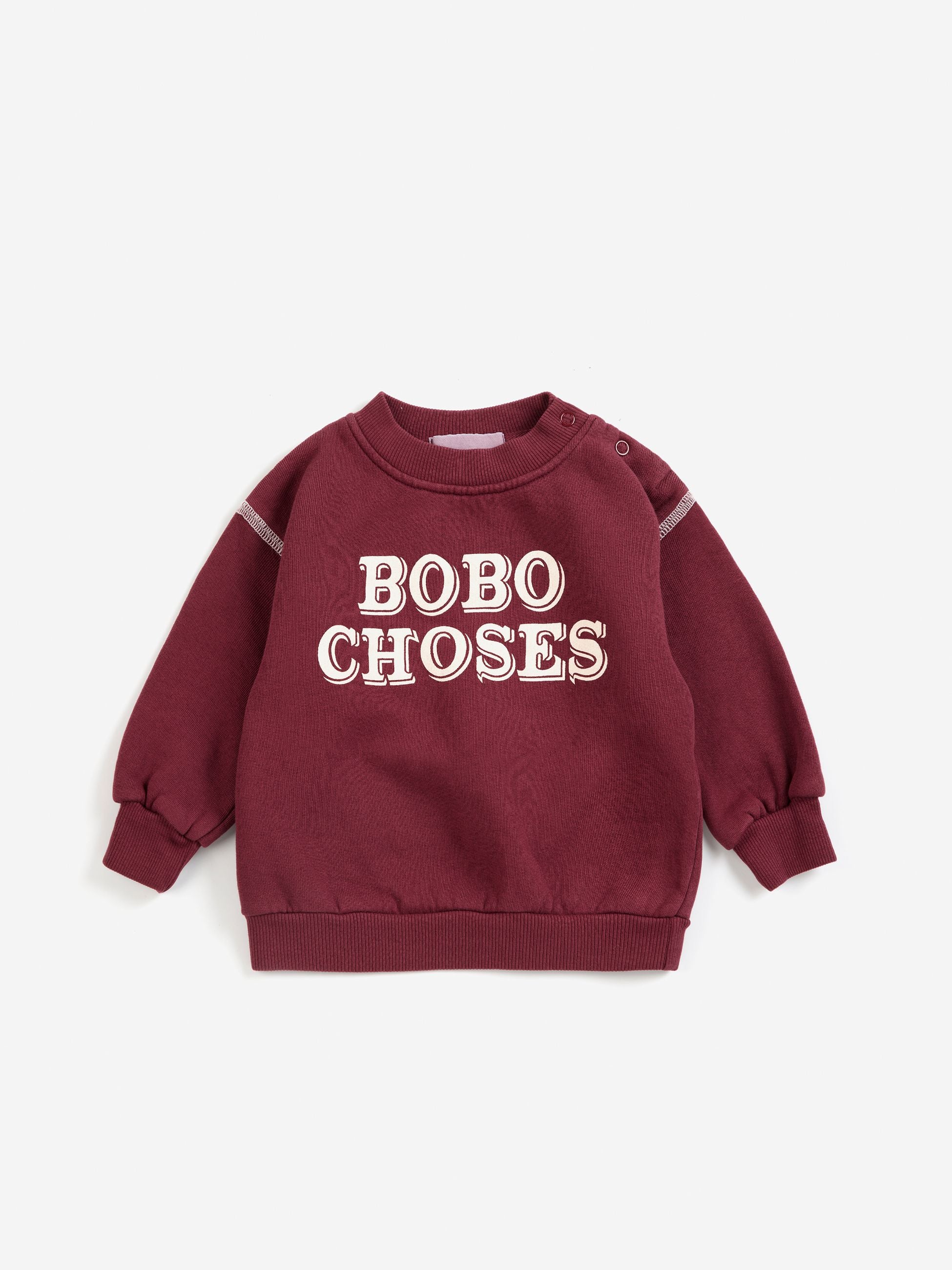 FELPA BOBO CHOSES Burgundi