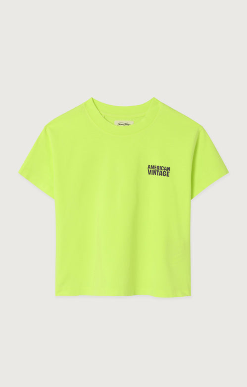 T-SHIRT AMERICAN VINTAGE Fluo