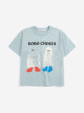 T-SHIRT BOBO CHOSES Light Blu
