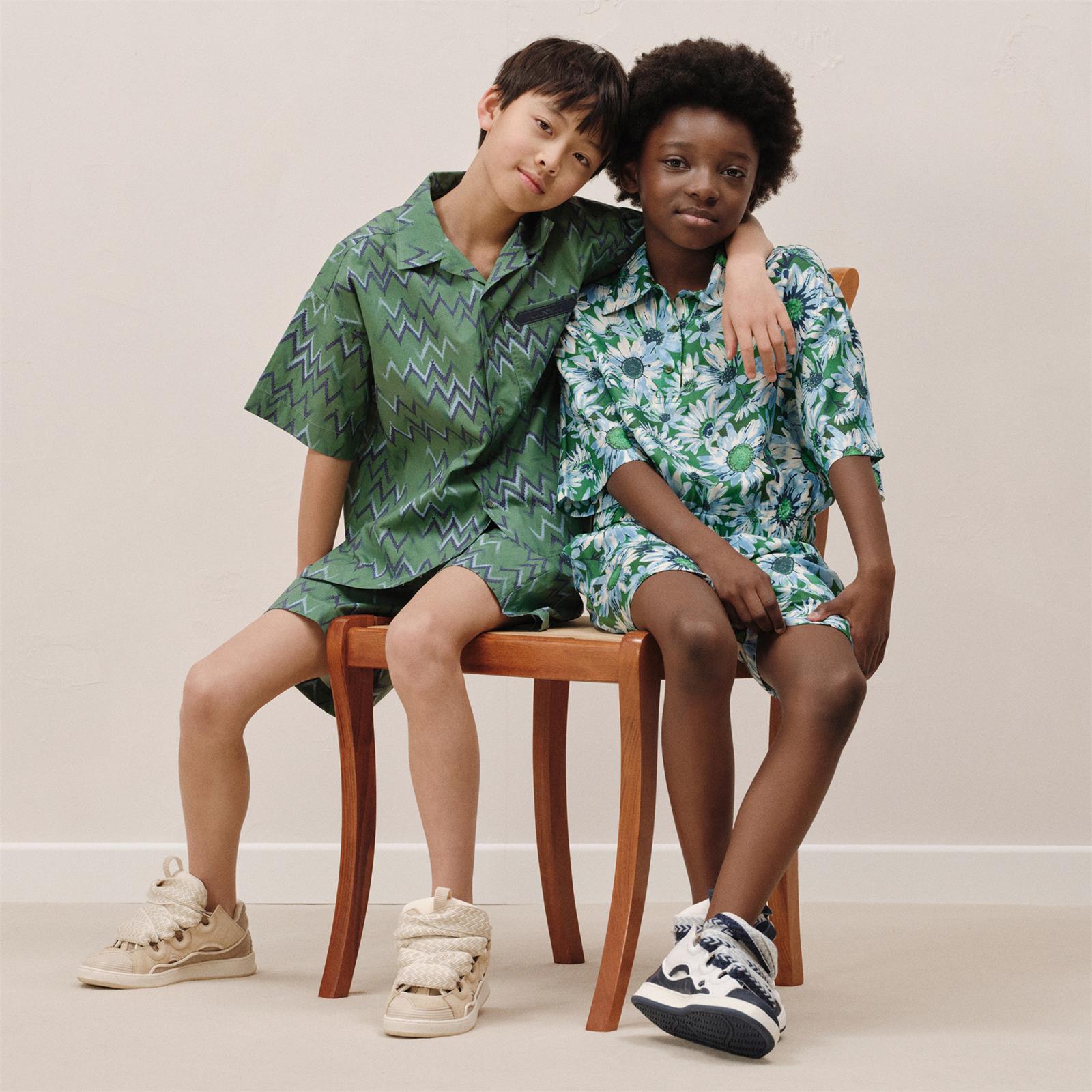 Bermuda Lanvin Verde blu