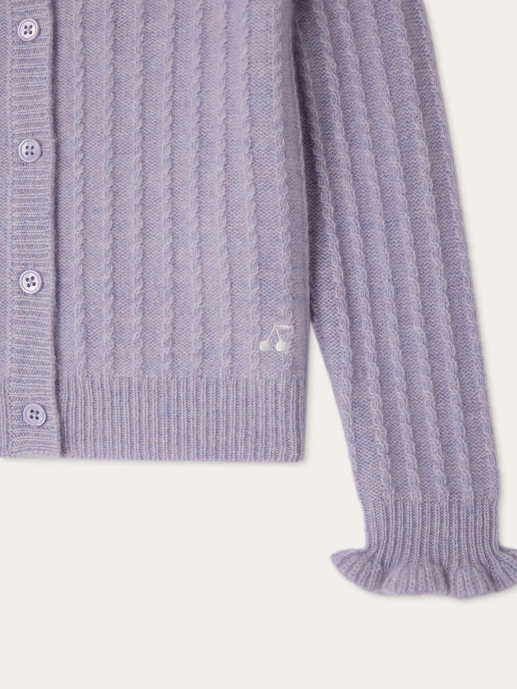 CARDIGAN BONPOINT LILAS