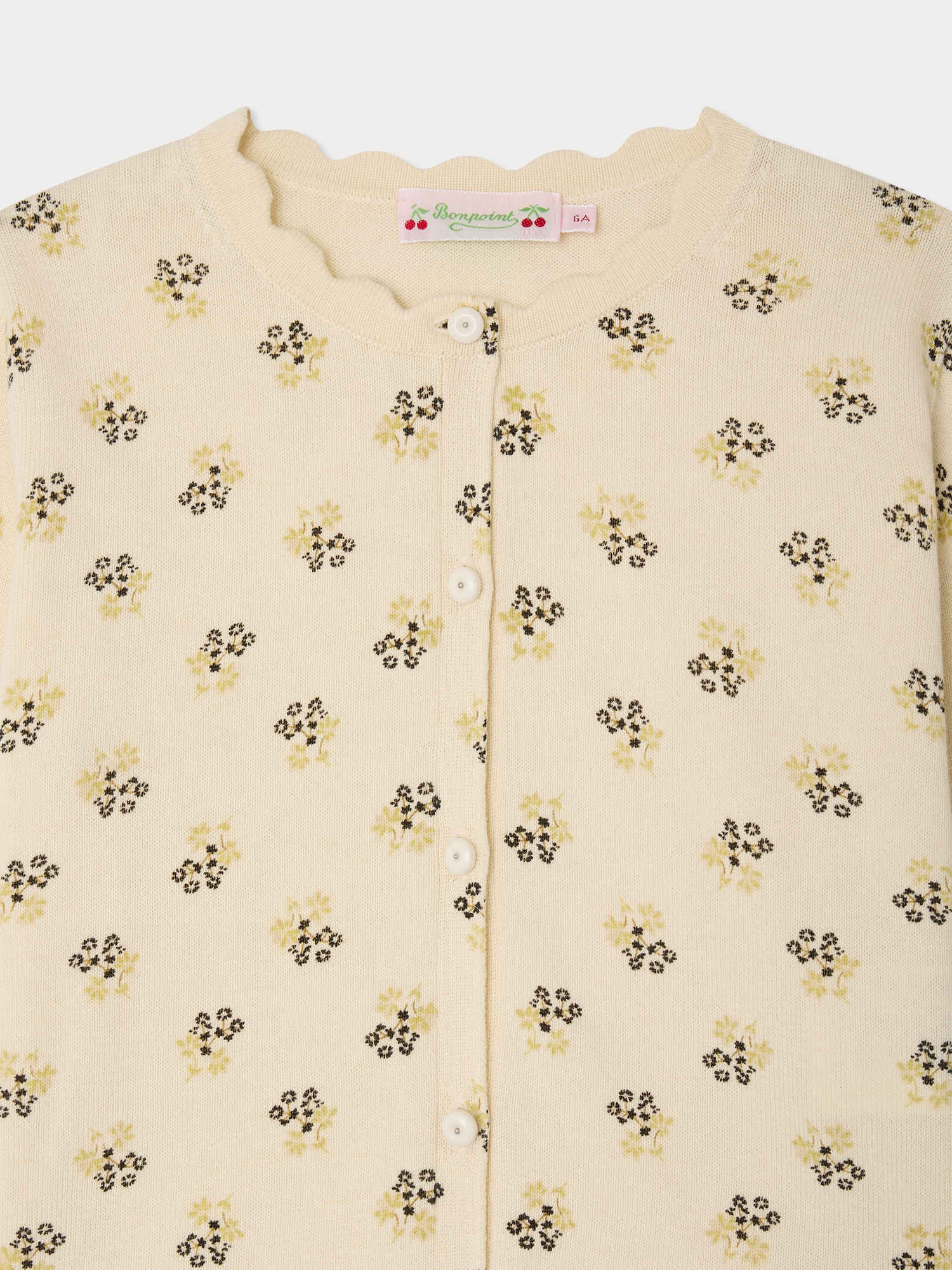 BONPOINT FLEURS ECRU