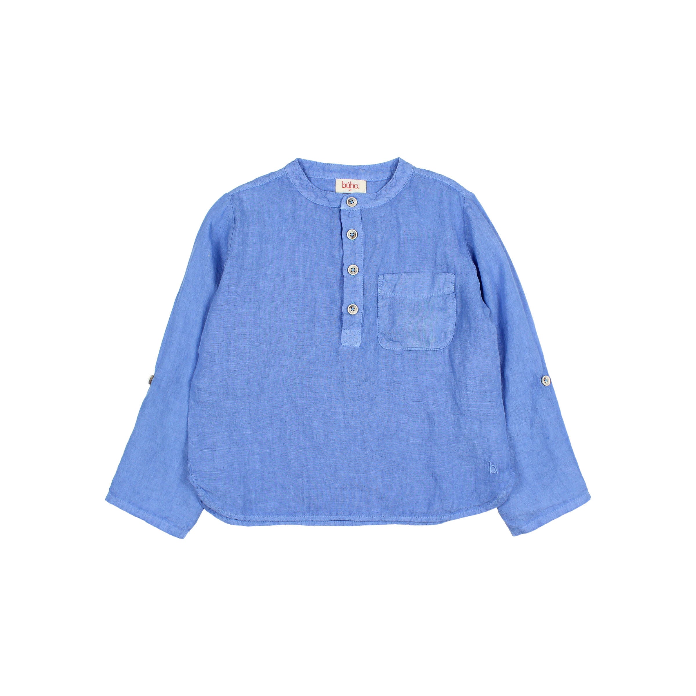 CAMICIA BUHO Ocean blu