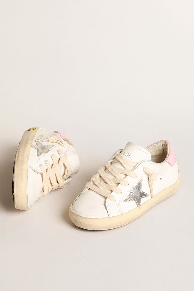 Scarpe GOLDEN GOOSE Bianco Rosa