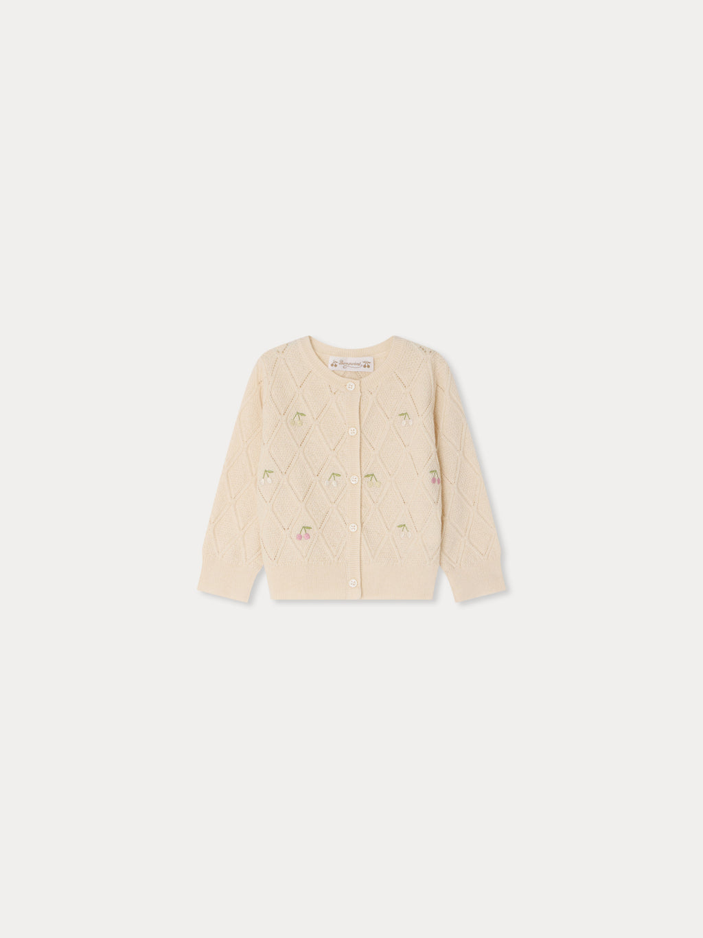 CARDIGAN BONPOINT UPB ECRU