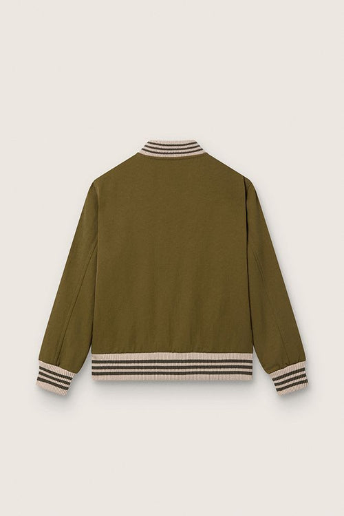 Bomber GOLDEN GOOSE OLIVE