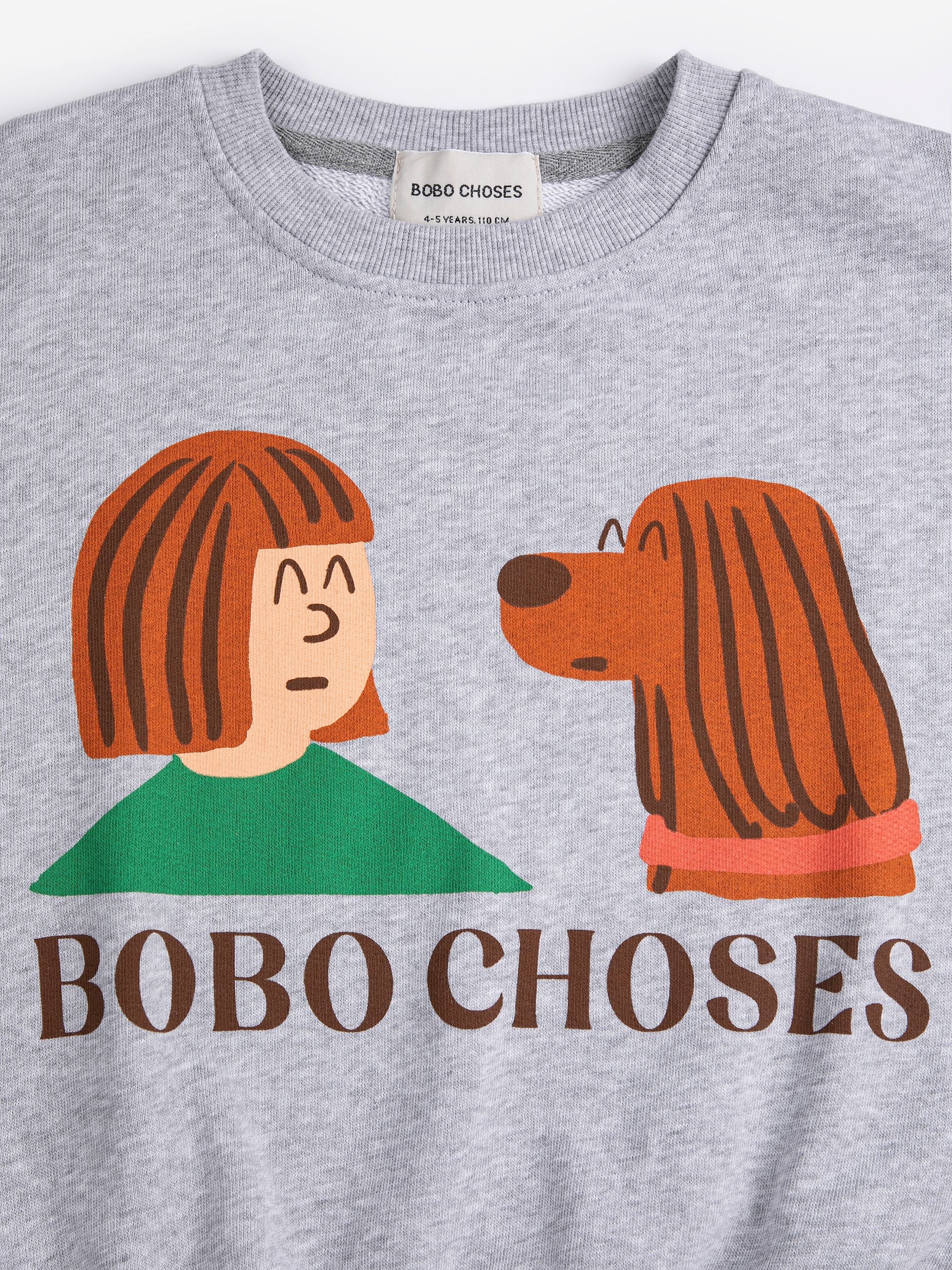 FELPA BOBO CHOSES Grigio