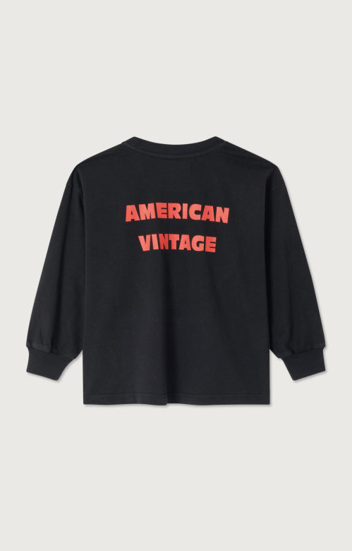 FELPA AMERICAN VINTAGE Nero