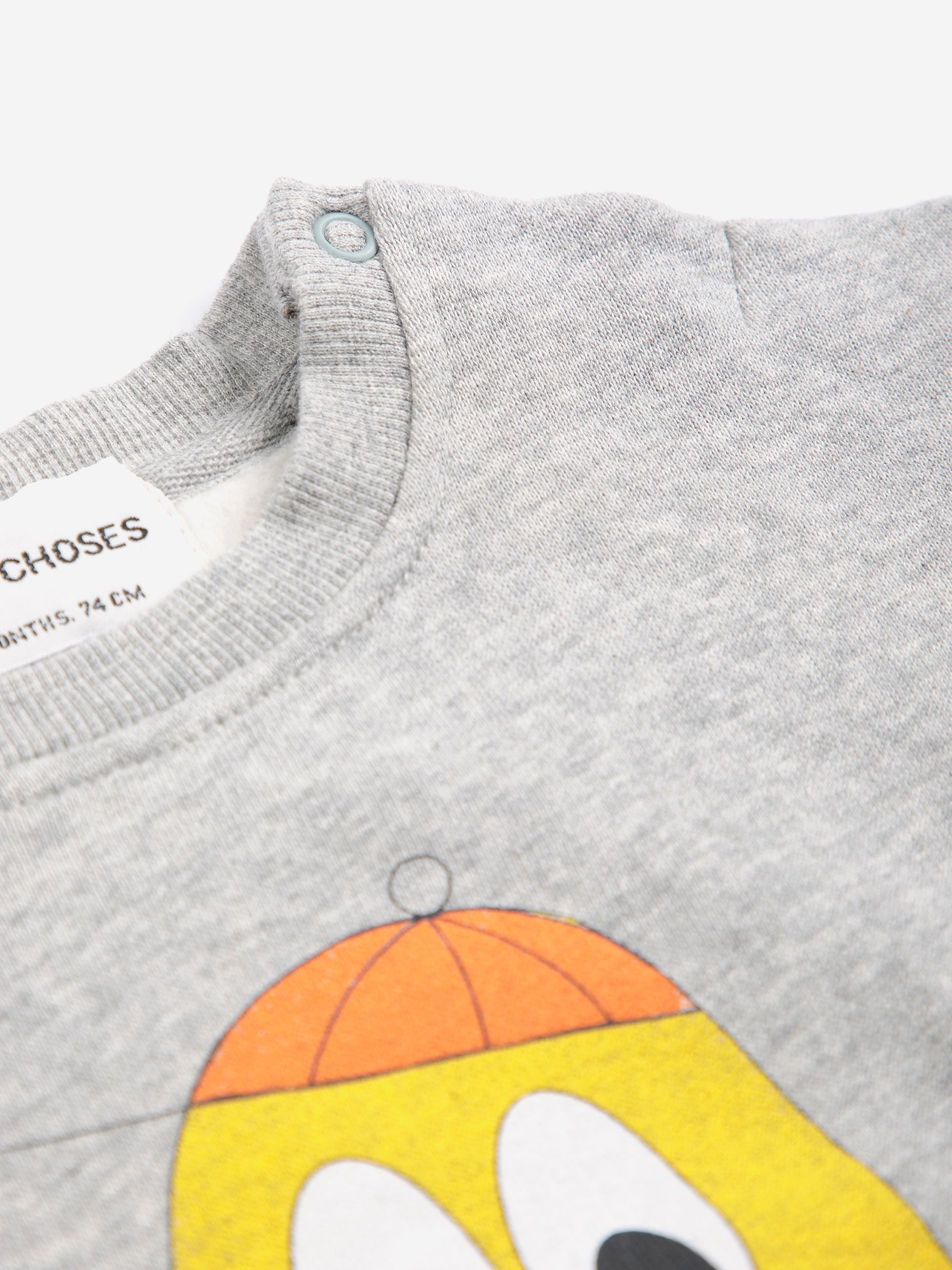 FELPA BOBO CHOSES LIGHT HEATHER
