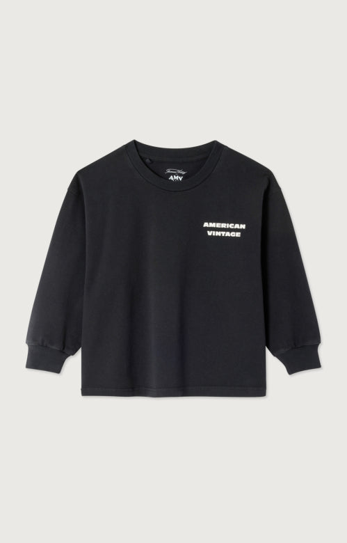 FELPA AMERICAN VINTAGE Nero
