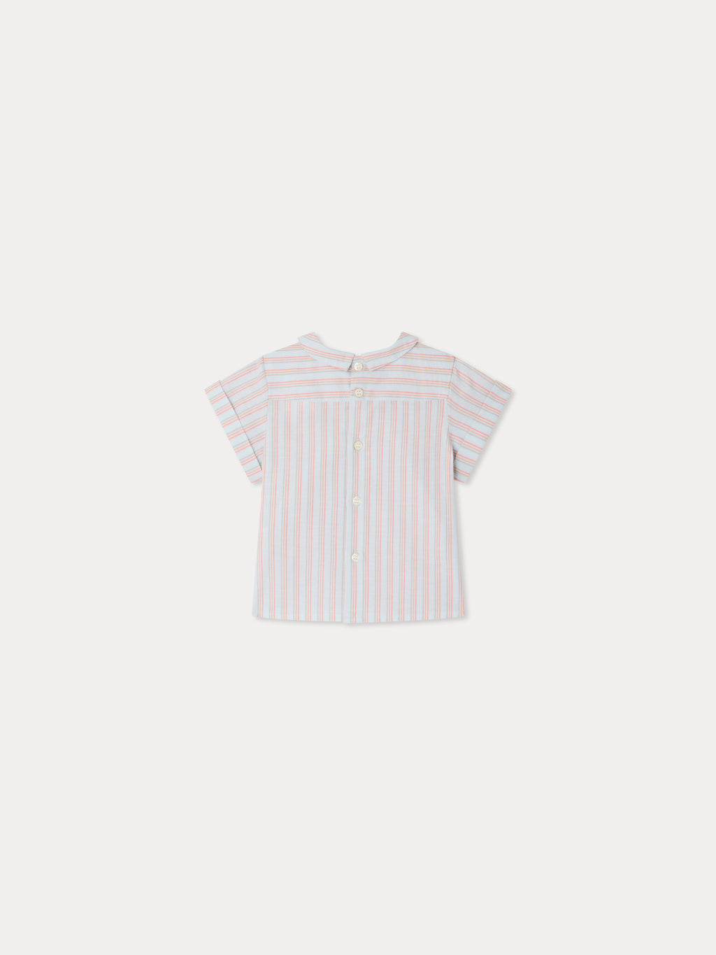 CAMICIA BONPOINT RA BLEU AQUA