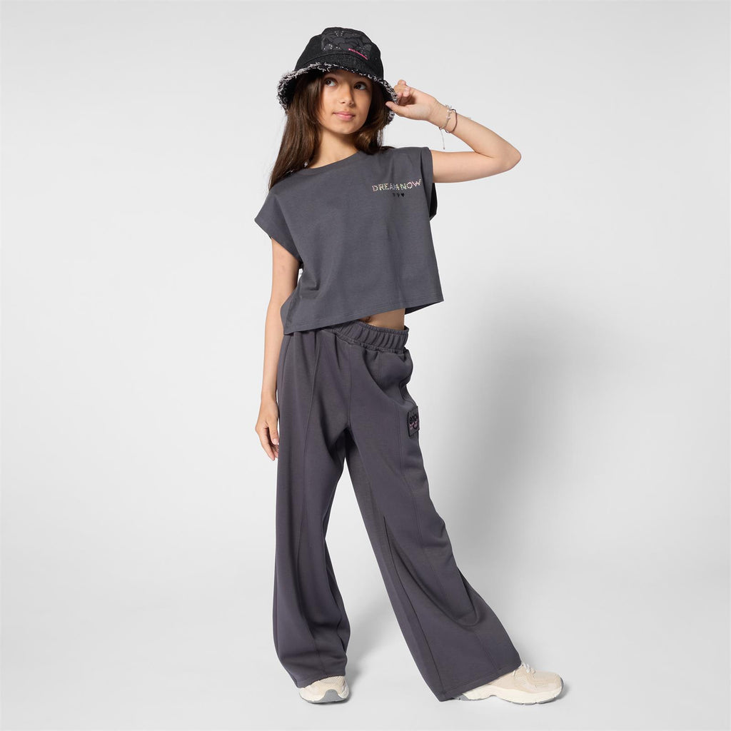 TEE SHIRT BILLIEBLUSH ANTRACITE