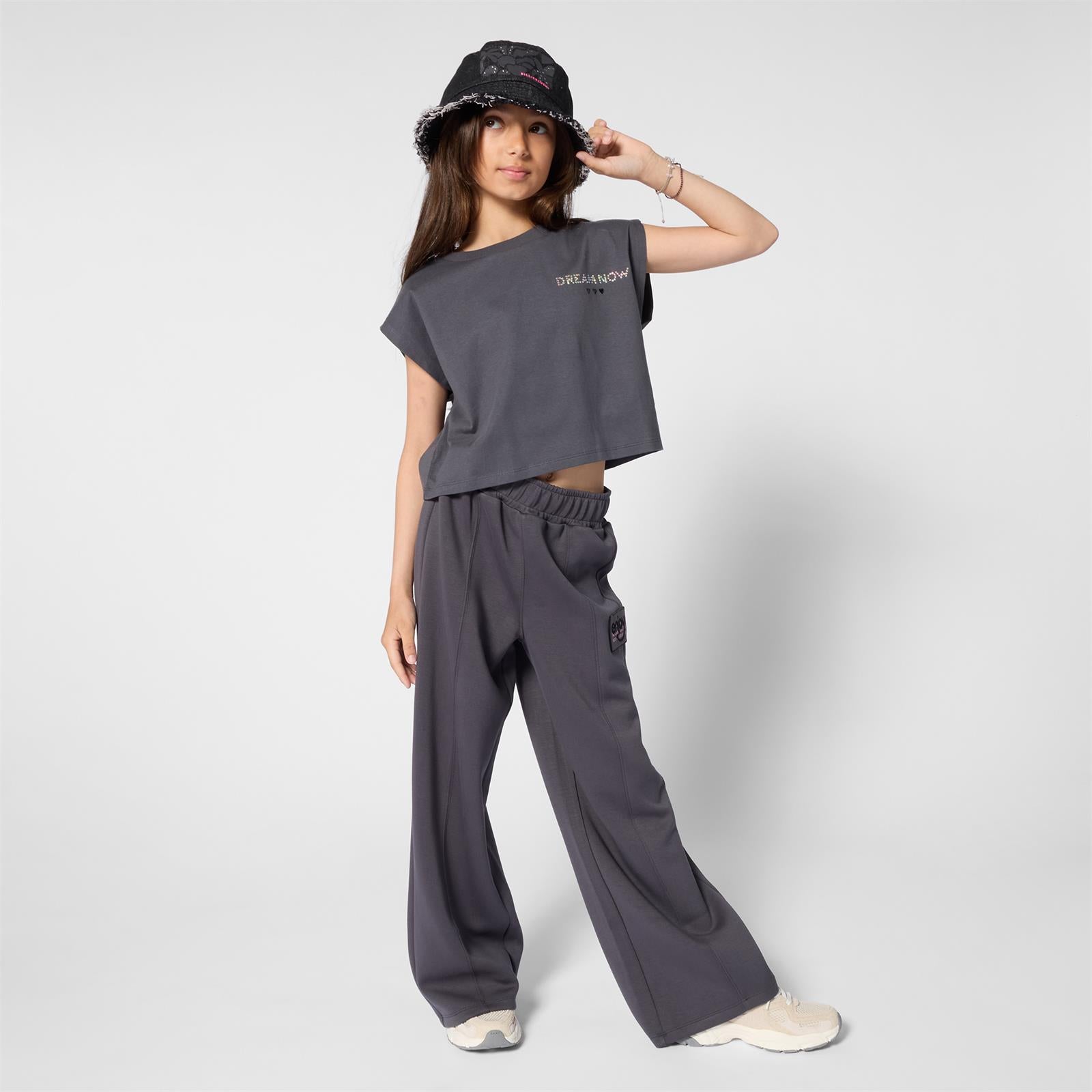 TEE SHIRT BILLIEBLUSH ANTRACITE