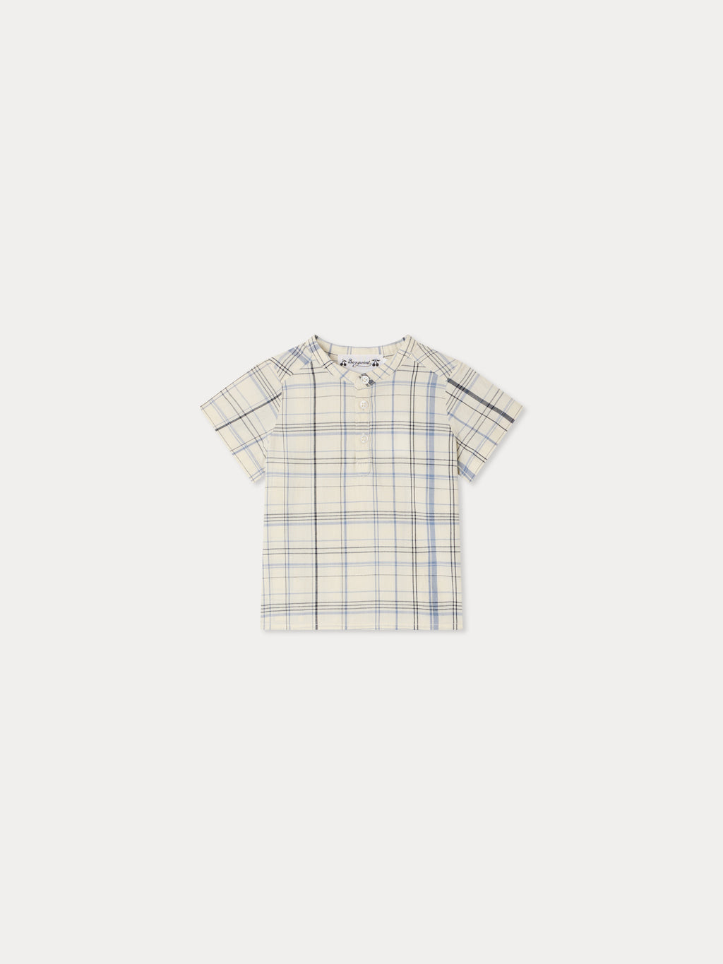 CAMICIA BONPOINT CA BLEU