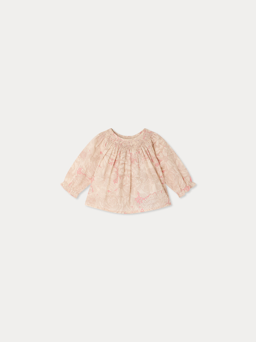 Blusa BONPOINT FL ROSE MOYEN
