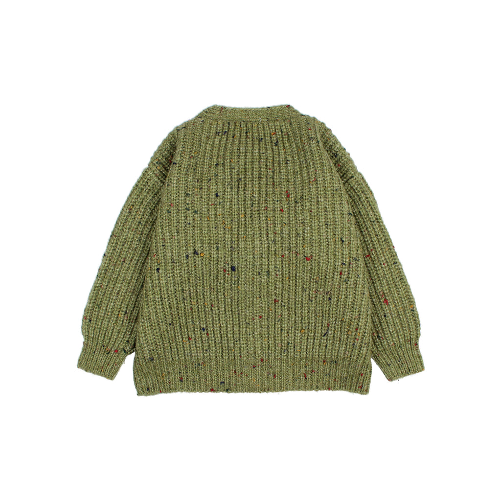 CARDIGAN BUHO Green tea