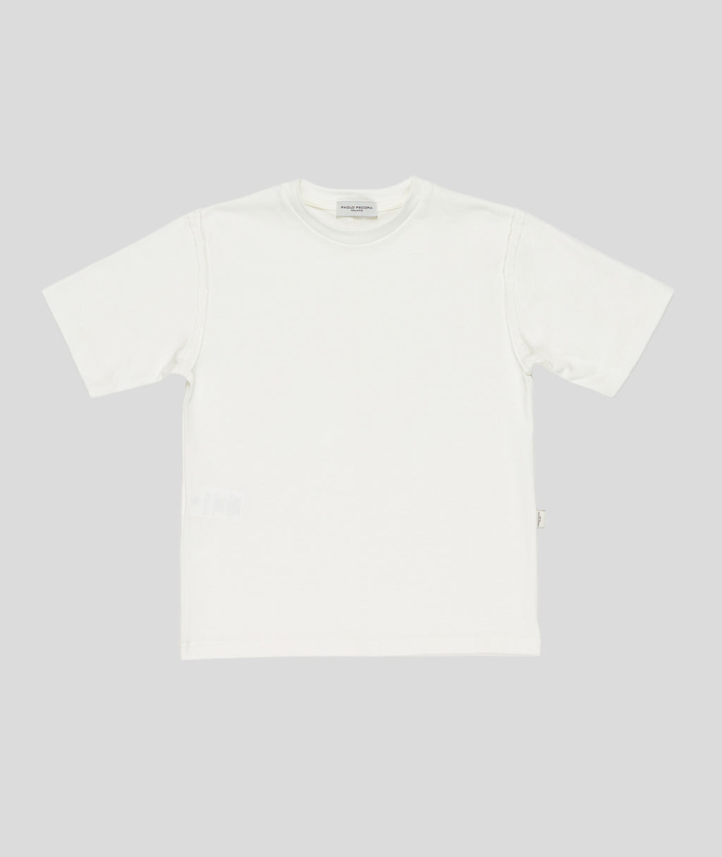 T-SHIRT PAOLO PECORA JUNIOR Gesso
