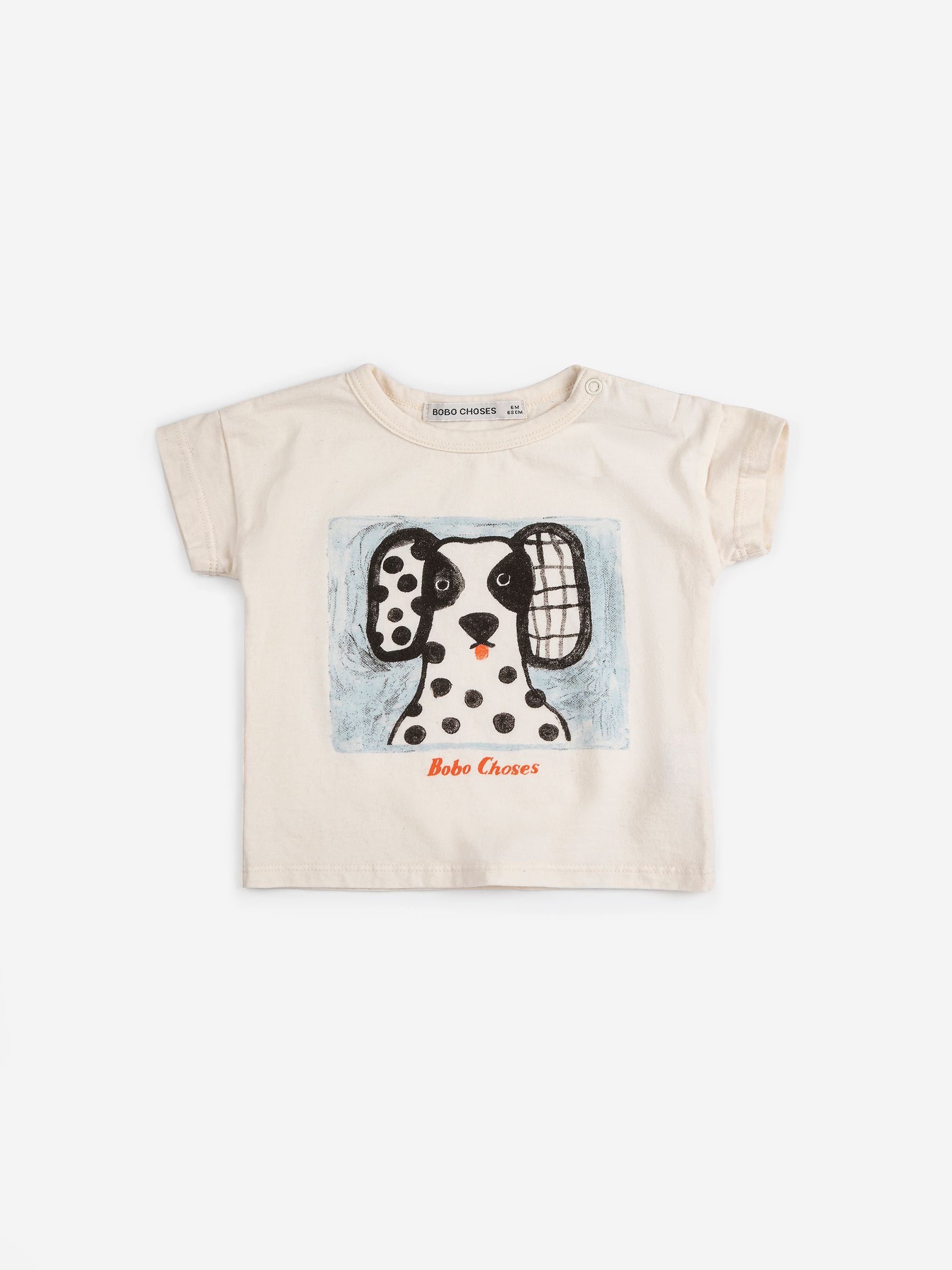 T-SHIRT BOBO CHOSES Bianco