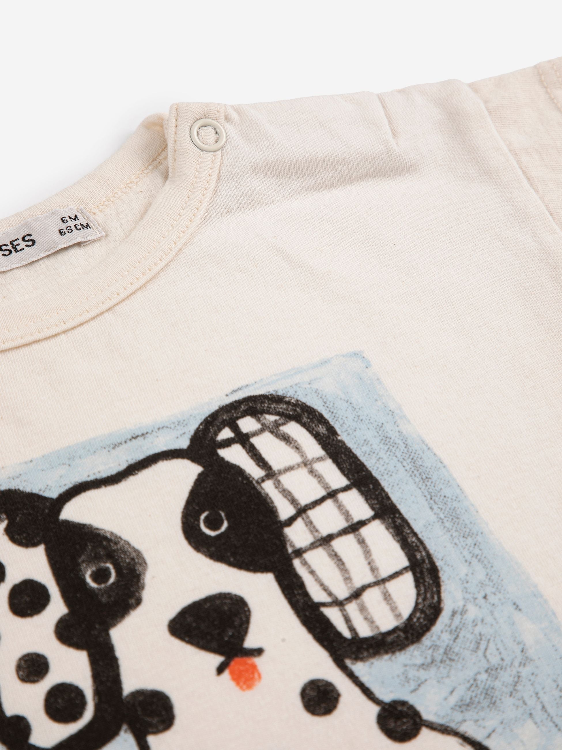 T-SHIRT BOBO CHOSES Bianco