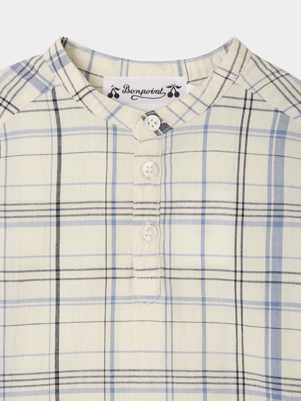 CAMICIA BONPOINT CA BLEU