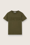 T-SHIRT GOLDEN GOOSE OLIVE
