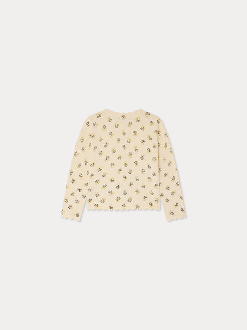 BONPOINT FLEURS ECRU