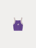 CANOTTA BONPOINT RAYURES VIOLET