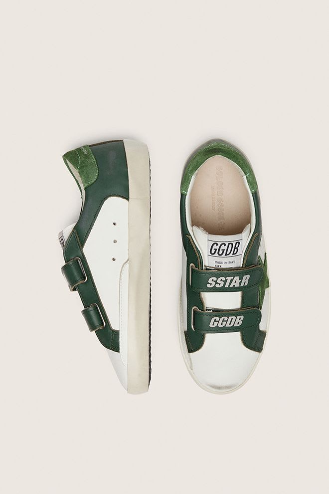 Scarpe GOLDEN GOOSE WHITE/GREEN GYF00143-F008663