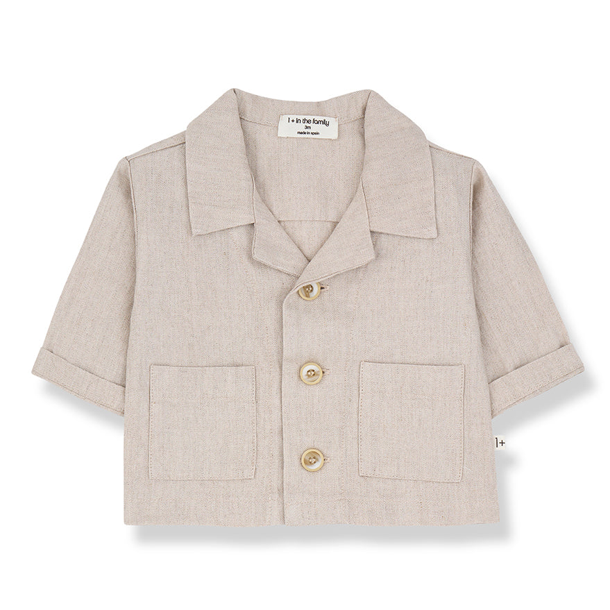 CAMICIA 1+ IN THE FAMILY Beige