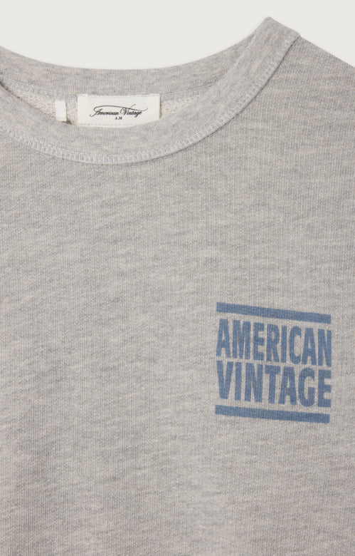 FELPA AMERICAN VINTAGE GRISCH