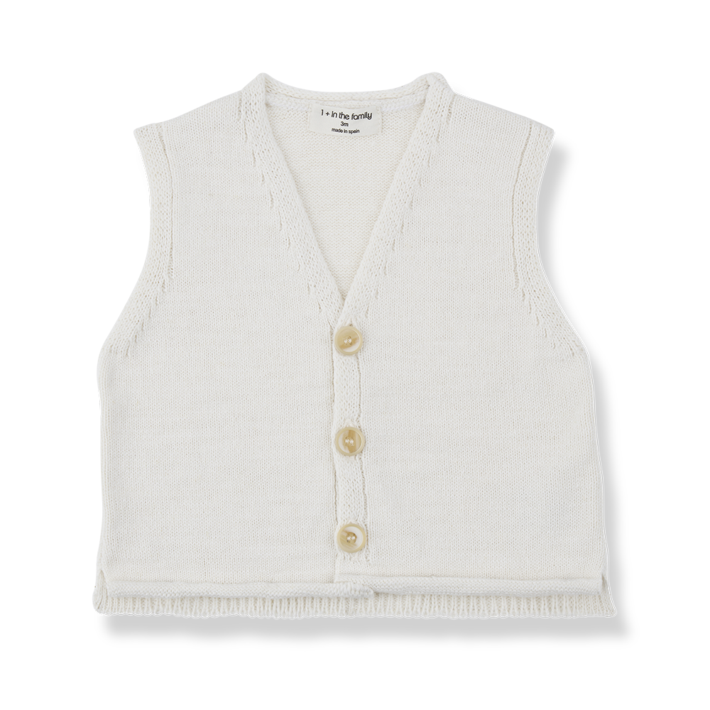Gilet 1+ IN THE FAMILY Beige