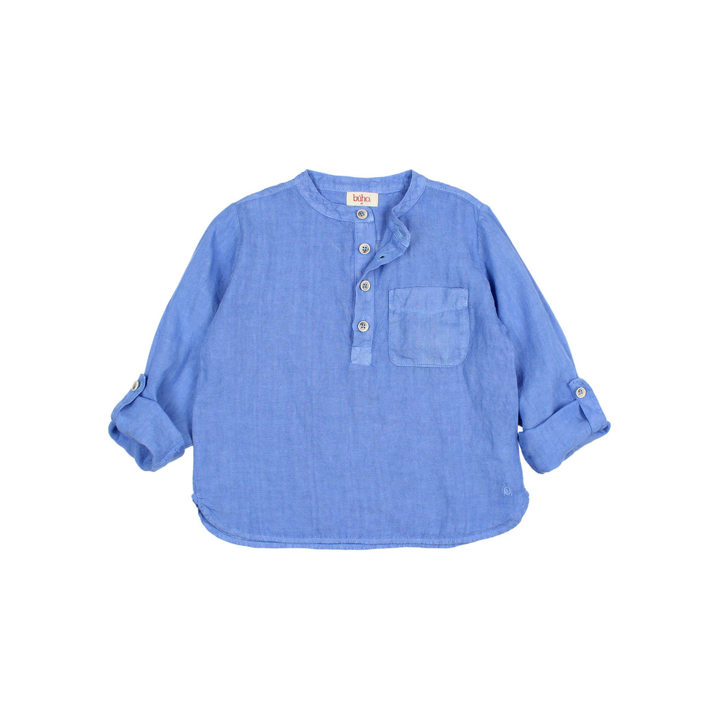 CAMICIA BUHO Ocean blu
