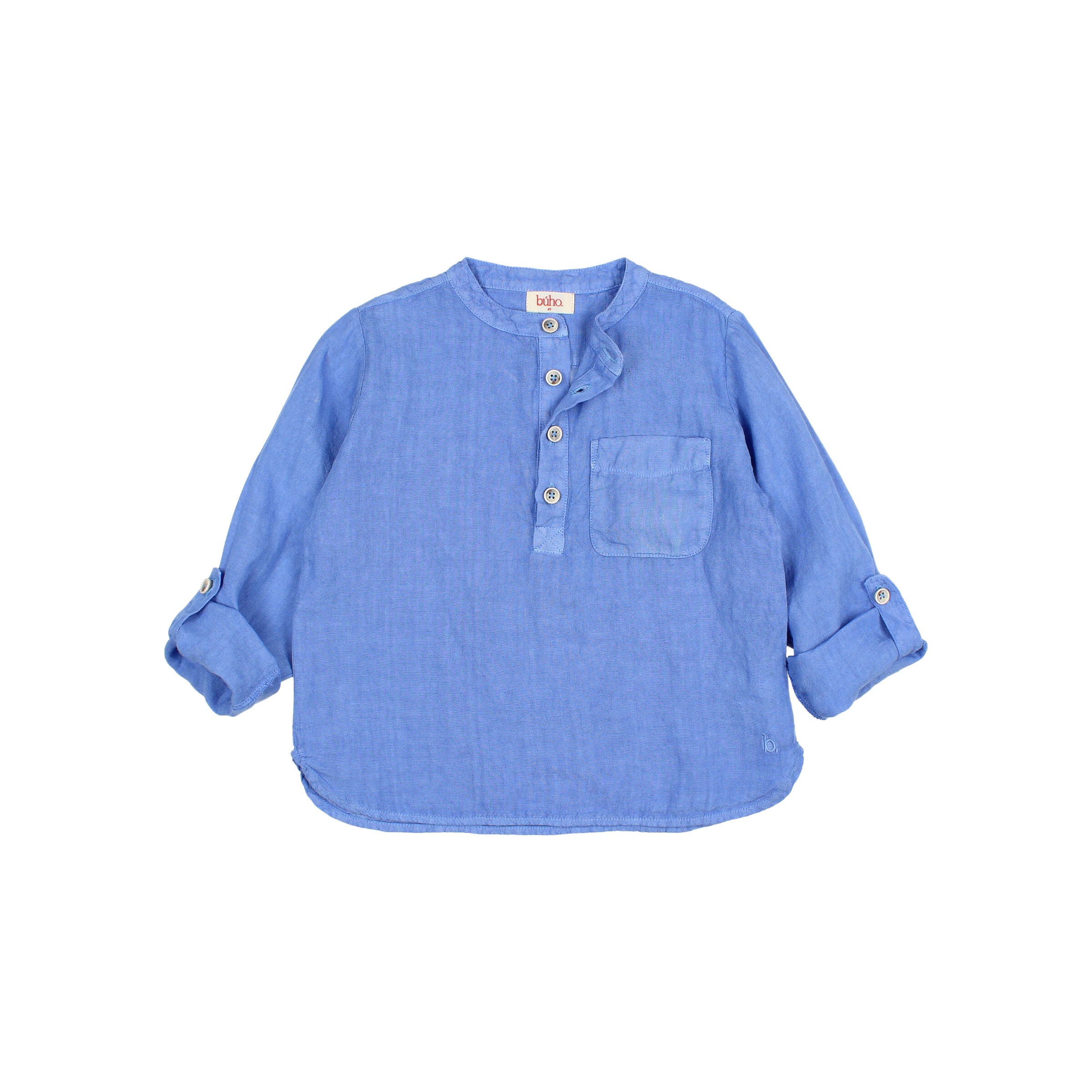 CAMICIA BUHO Ocean blu