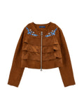 GIUBBOTTO Ermanno Scervino Kids Caramello