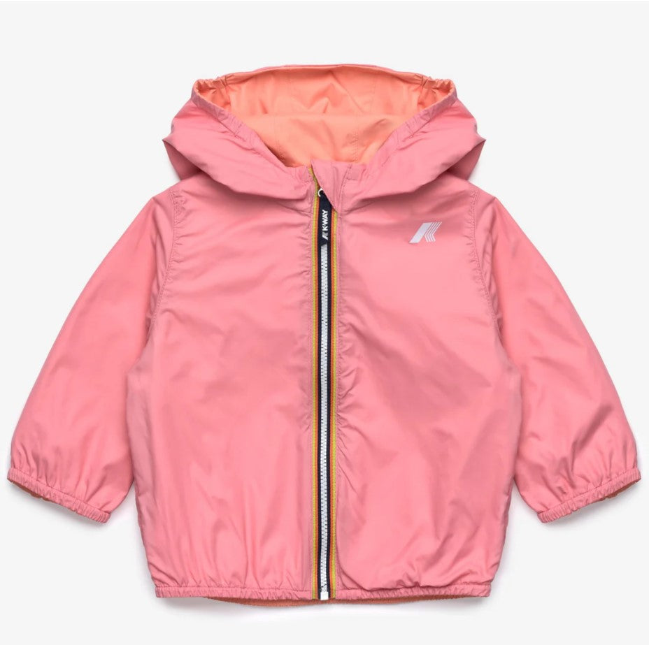 GIUBBINO K-WAY KIDS RED POPPY - BEIGE LT C57