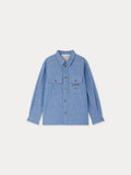 CAMICIA BONPOINT BLEU