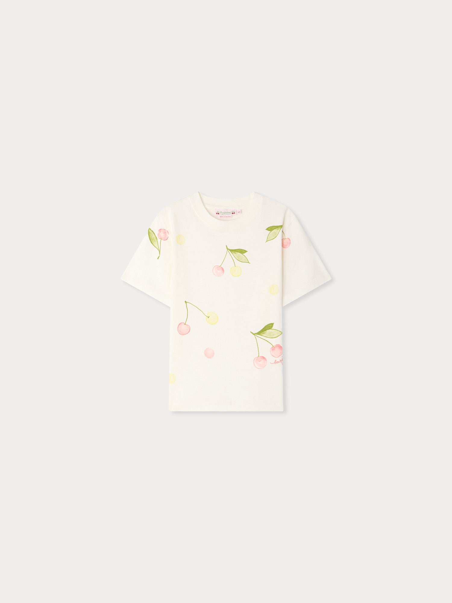 T-SHIRT BONPOINT UPB BLANC LAIT