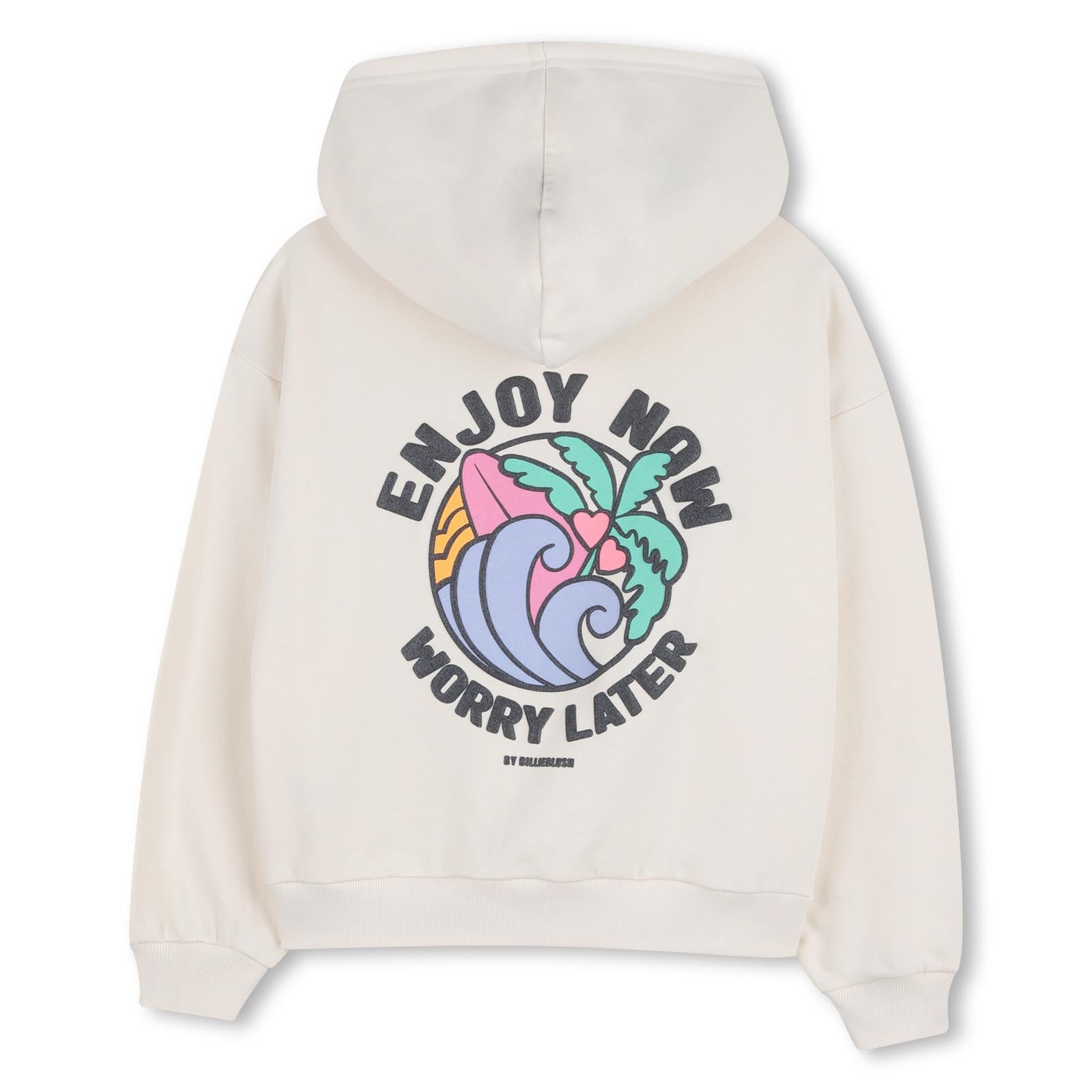 FELPA CON CAPPUCCIO BILLIEBLUSH Avorio
