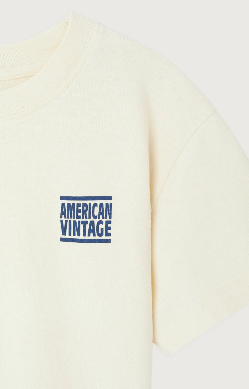 T-SHIRT AMERICAN VINTAGE Ecru