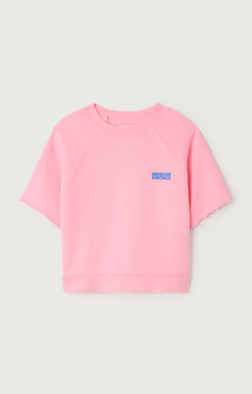 T-SHIRT AMERICAN VINTAGE BLEU CIEL