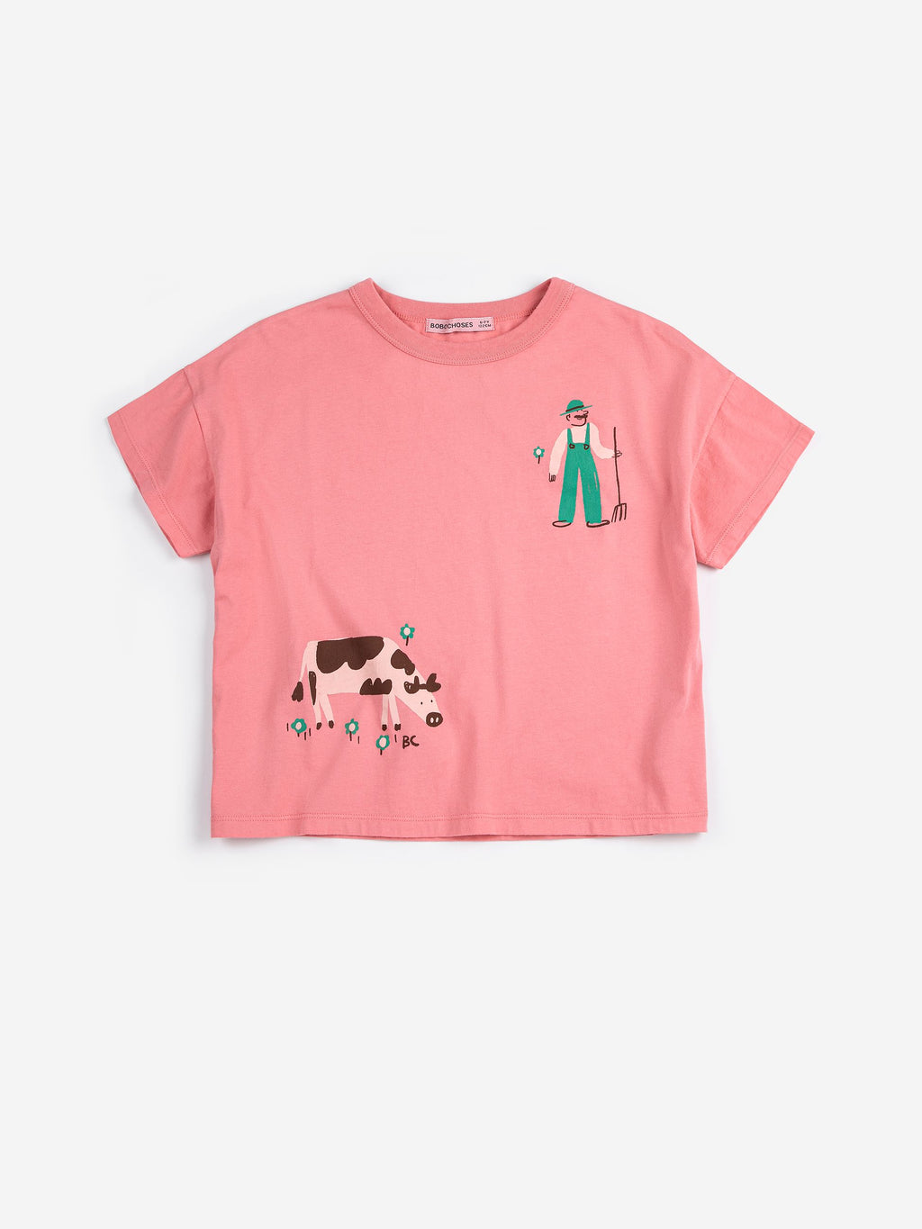 T-SHIRT BOBO CHOSES Rosa