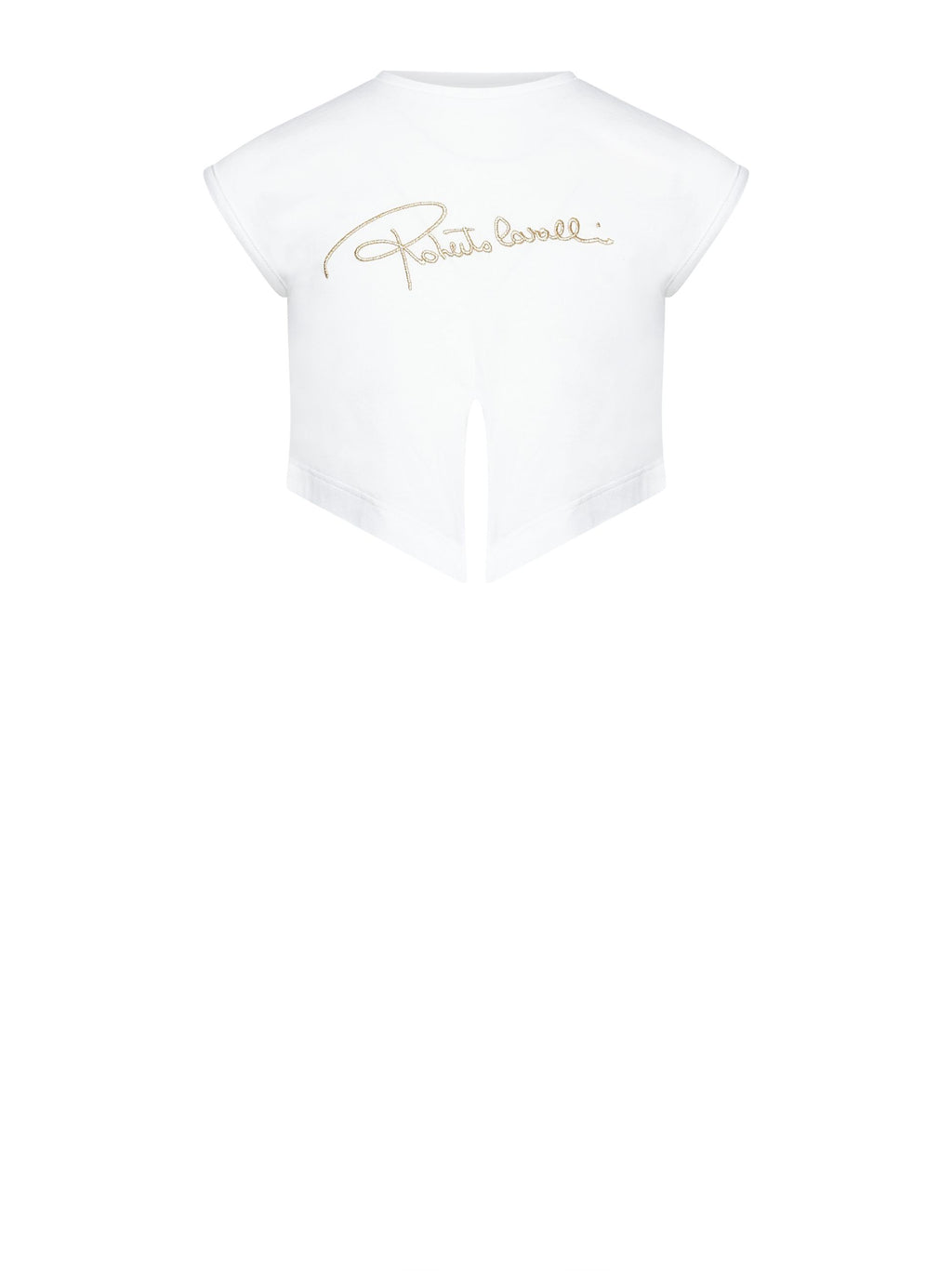 T-SHIRT ROBERTO CAVALLI KIDS Bianco