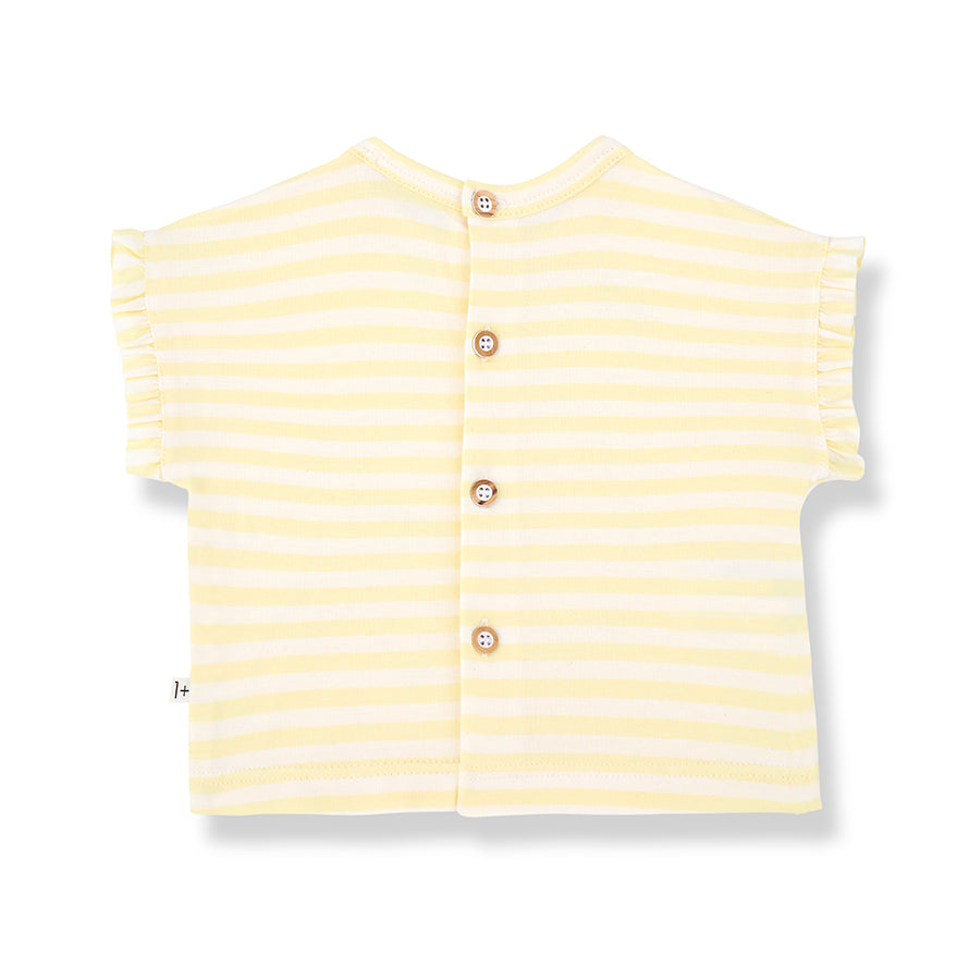 T-SHIRT 1+ IN THE FAMILY Giallo