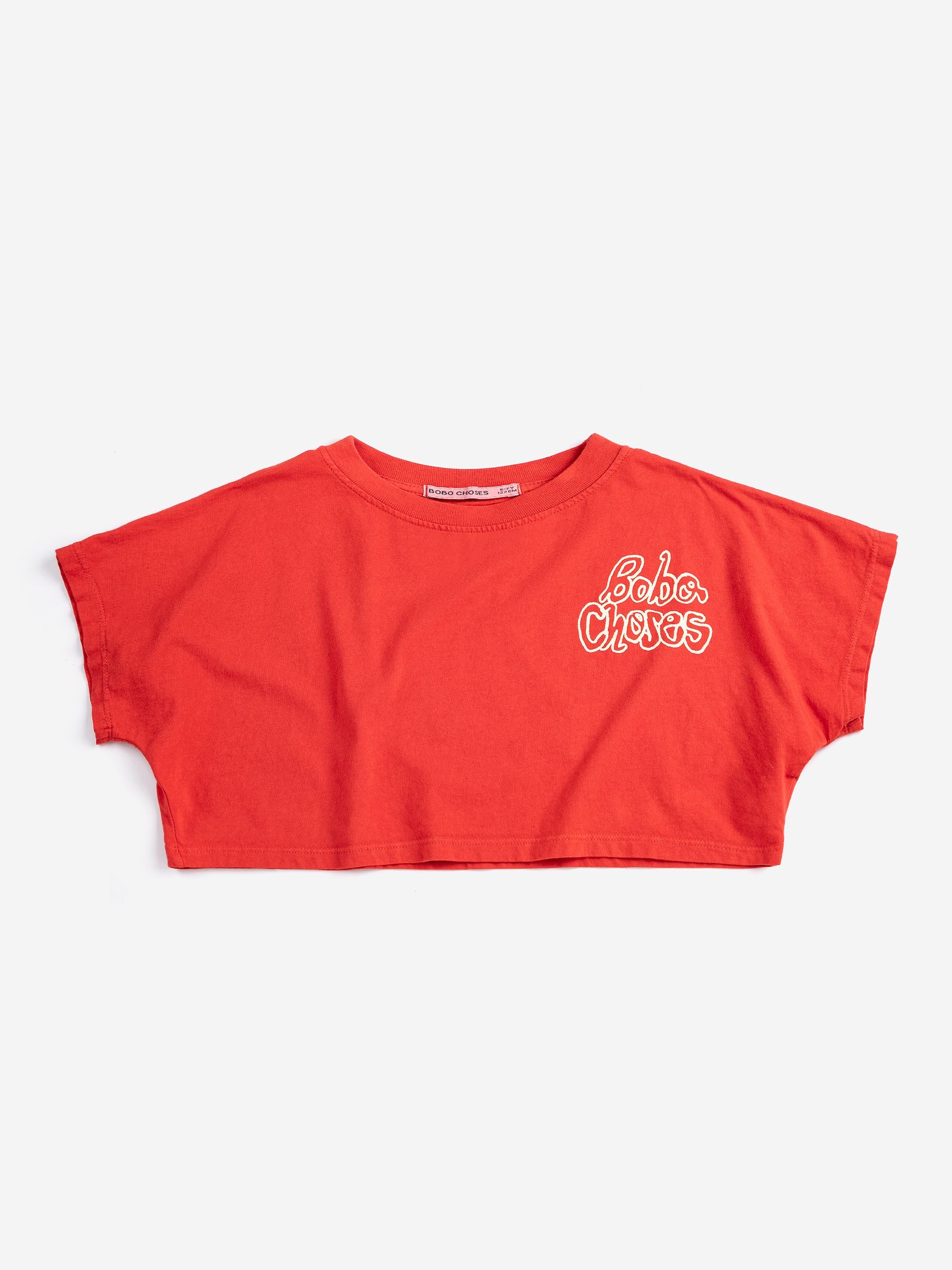 T-SHIRT BOBO CHOSES Rosso