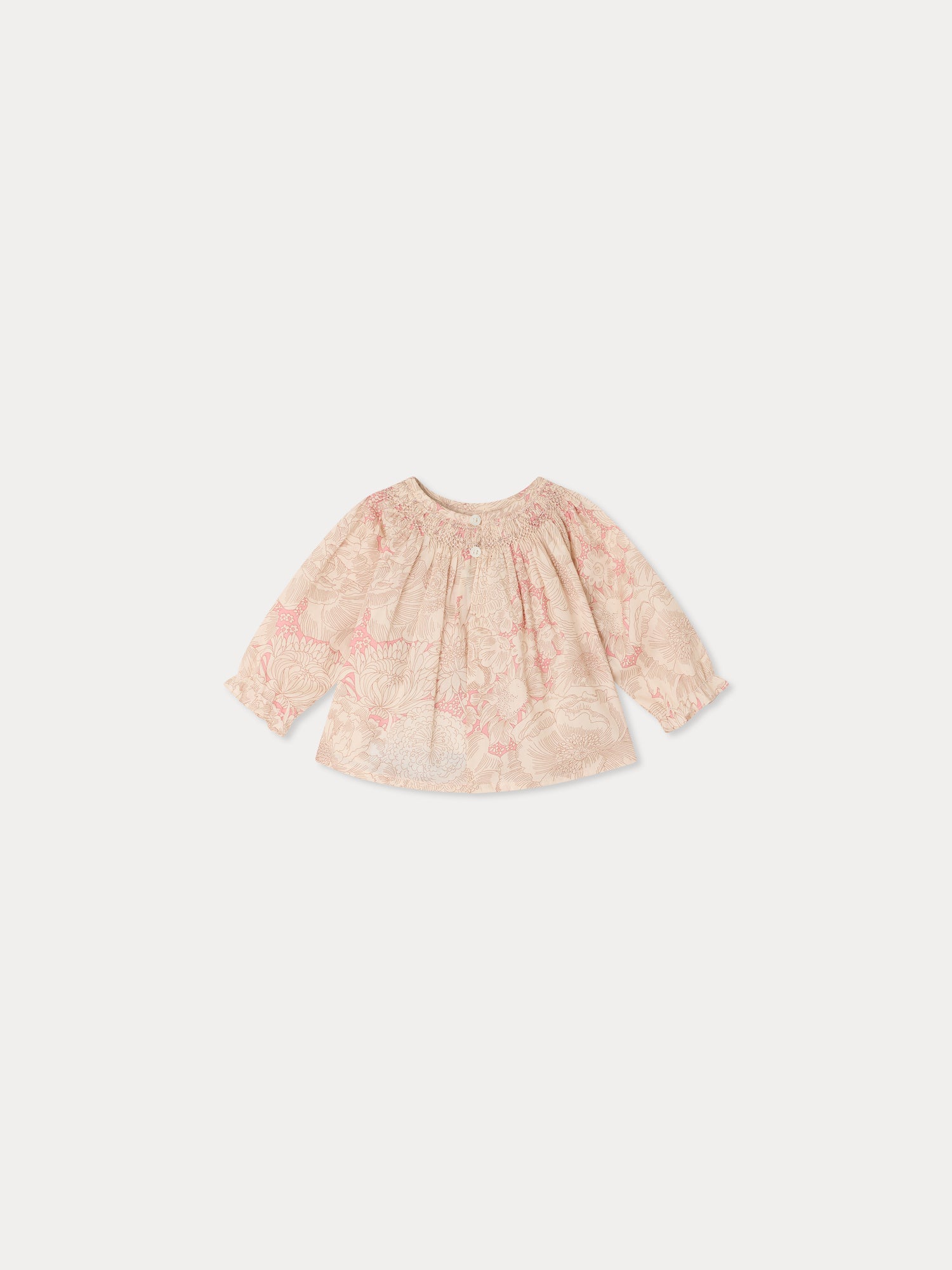 Blusa BONPOINT FL ROSE MOYEN