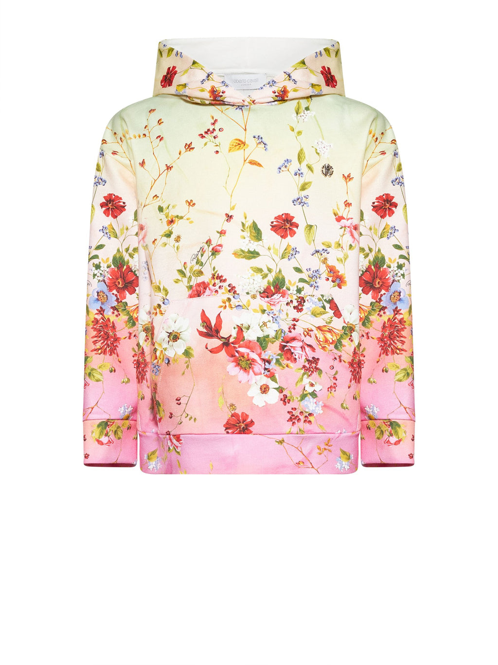 SWEATSHIRT ROBERTO CAVALLI KIDS MIAMI FLOWERS
